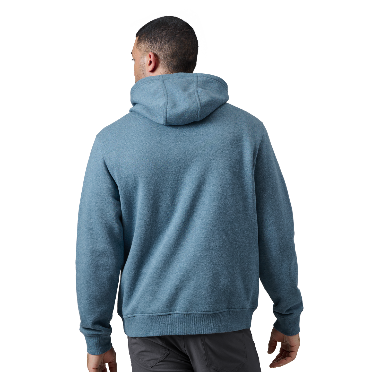 Brushed Fleece Hoodie Navy