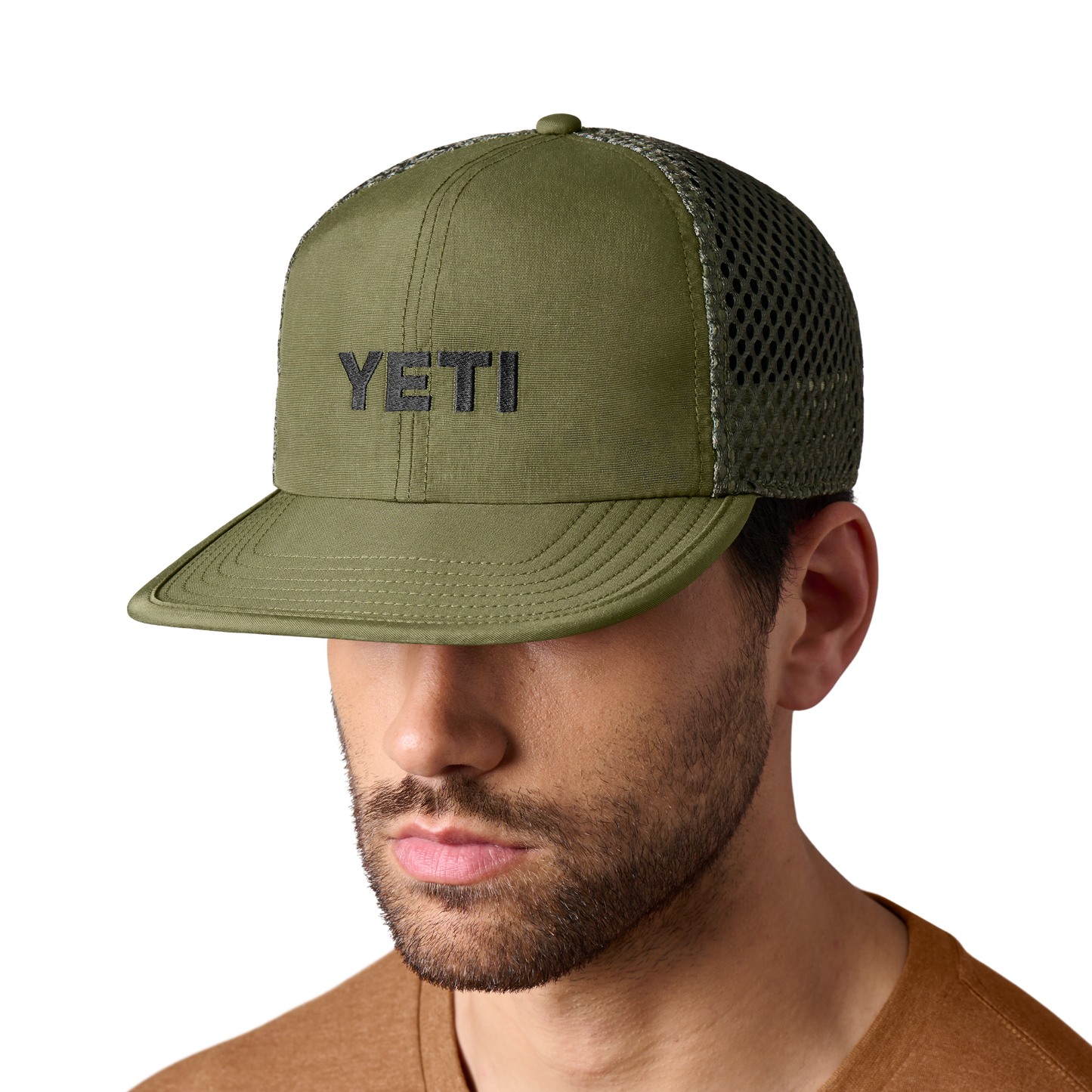 Logo Performance Hat Olive Olive