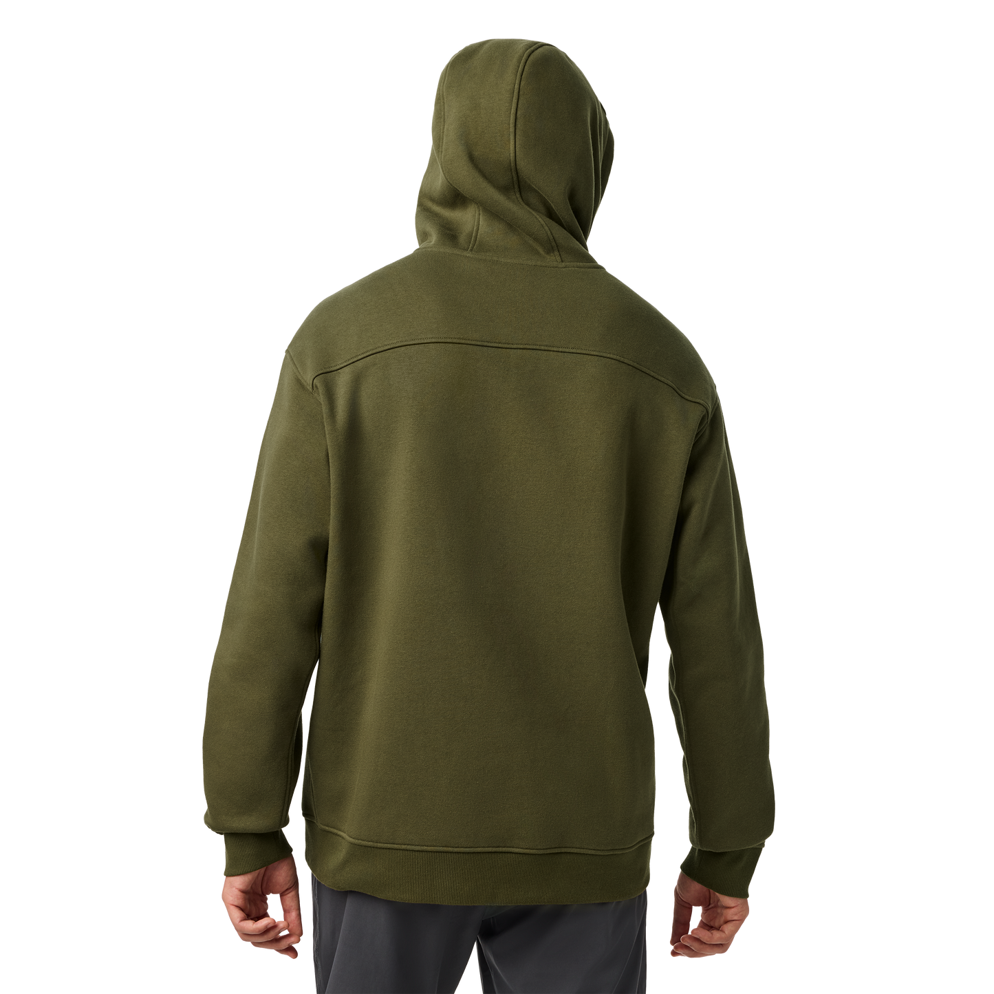 YETI® Script Built for the Wild Fleece Hoodie Olive