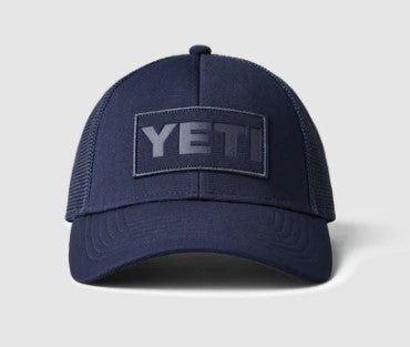 Core Patch Trucker Hat Navy on Navy
