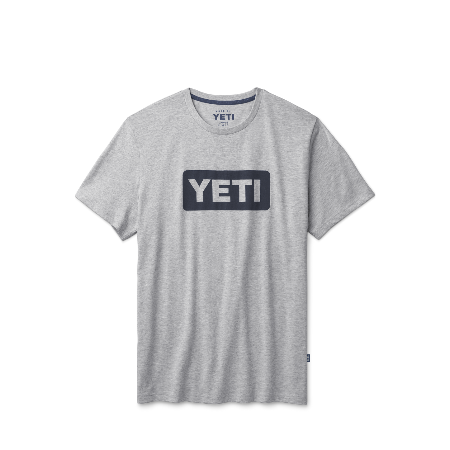 Short Sleeve T-Shirt Heather Grey/Navy