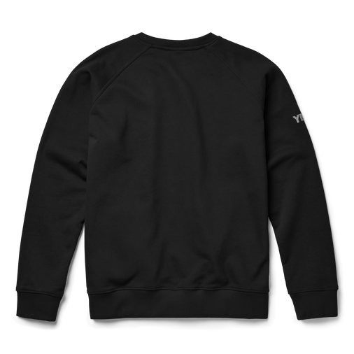YETI Brushed Fleece Crewneck Pullover Black Black