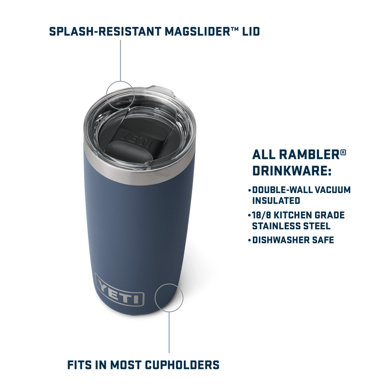 YETI Rambler® 10 oz (295 ml) Tumbler Solar Flare