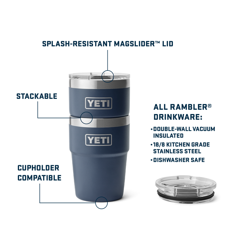 Rambler® 16 oz (473 ml) Stackable Cup Beekeeper