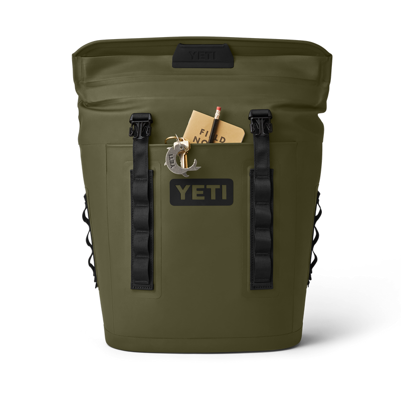 YETI Hopper® M12 Backpack Soft Cooler Olive