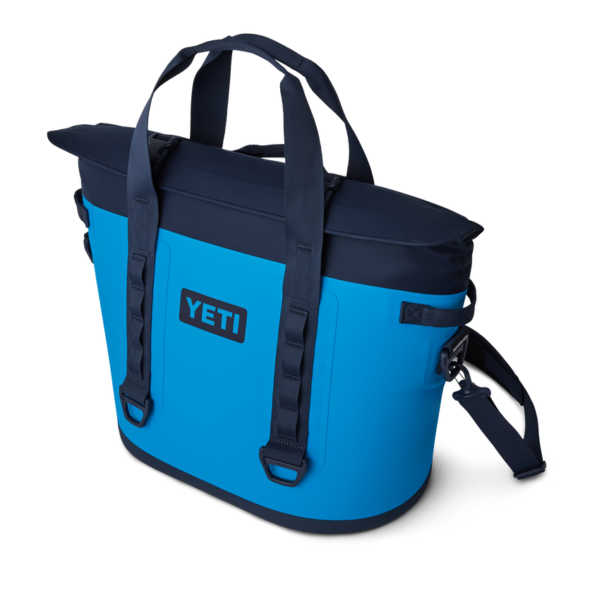 YETI Hopper® M30 Soft Cooler Big Wave Blue