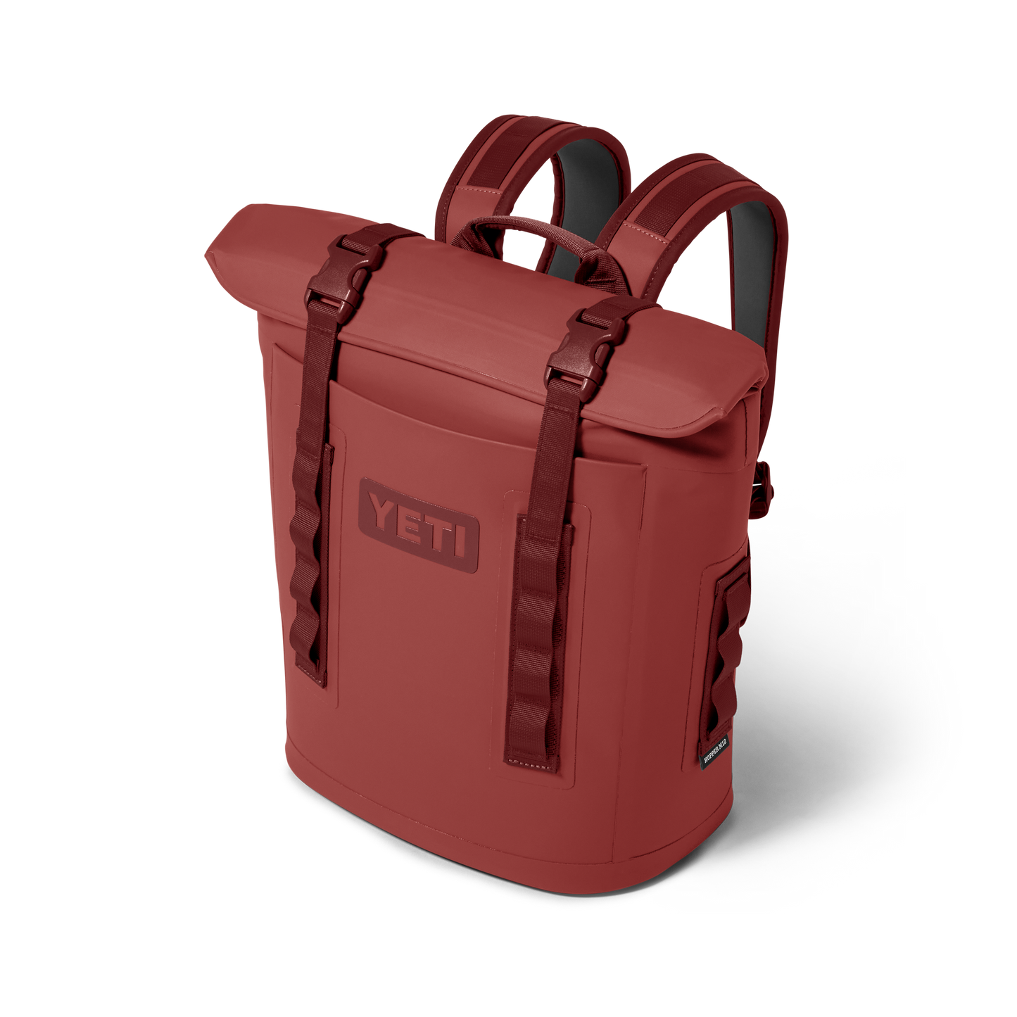 YETI Hopper® M12 Backpack Soft Cooler Stag Red