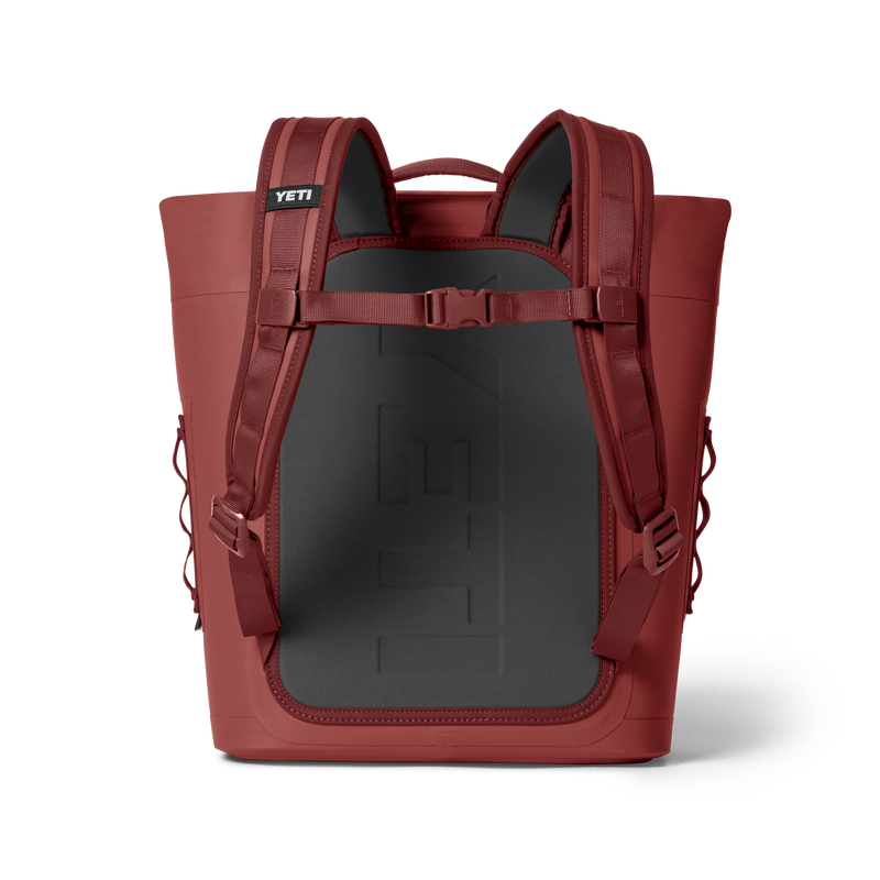 YETI Hopper® M12 Backpack Soft Cooler Stag Red