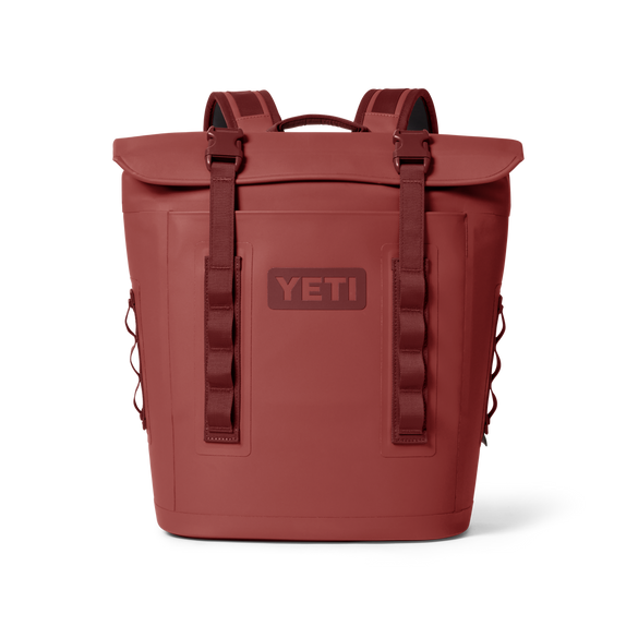 YETI Hopper® M12 Backpack Soft Cooler Stag Red