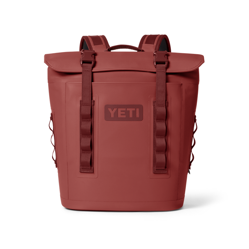 YETI Hopper® M12 Backpack Soft Cooler Stag Red