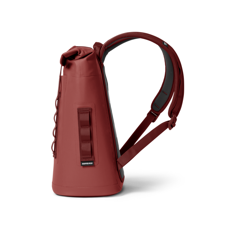 YETI Hopper® M12 Backpack Soft Cooler Stag Red