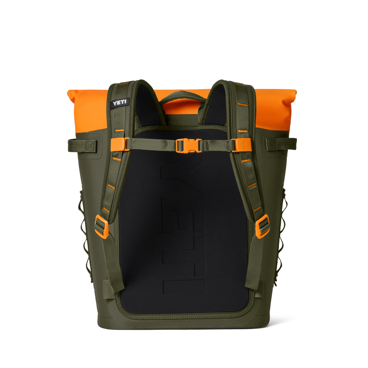 YETI Hopper® M20 Backpack Soft Cooler Olive/King Crab Orange