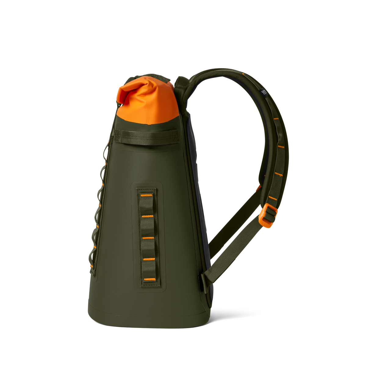 YETI Hopper® M20 Backpack Soft Cooler Olive/King Crab Orange