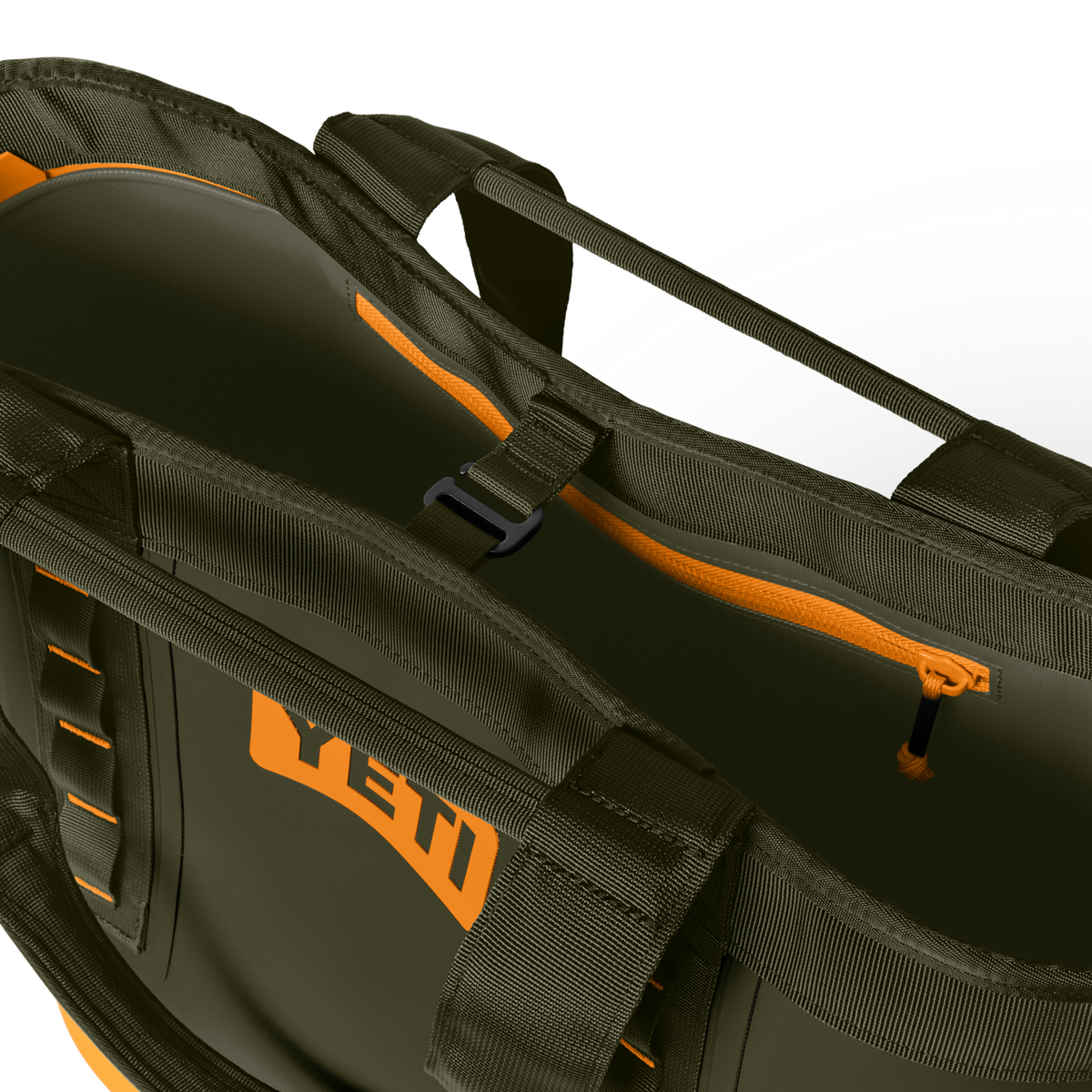 YETI Camino® 35 Carryall Olive/King Crab Orange