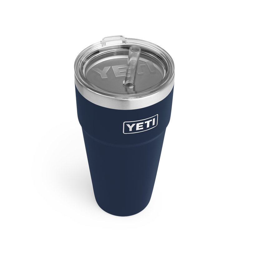 YETI 26 oz (769ml) Straw Stackable Cup Navy