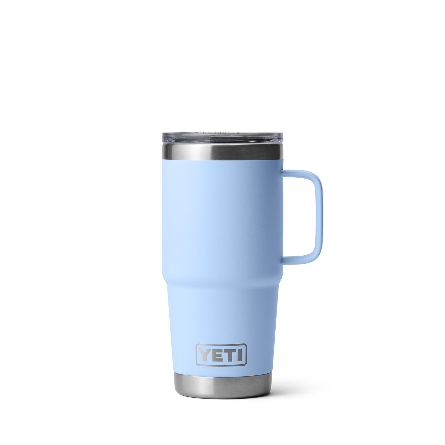 YETI Rambler® 20 oz (591 ml) Travel Mug Big Sky Blue