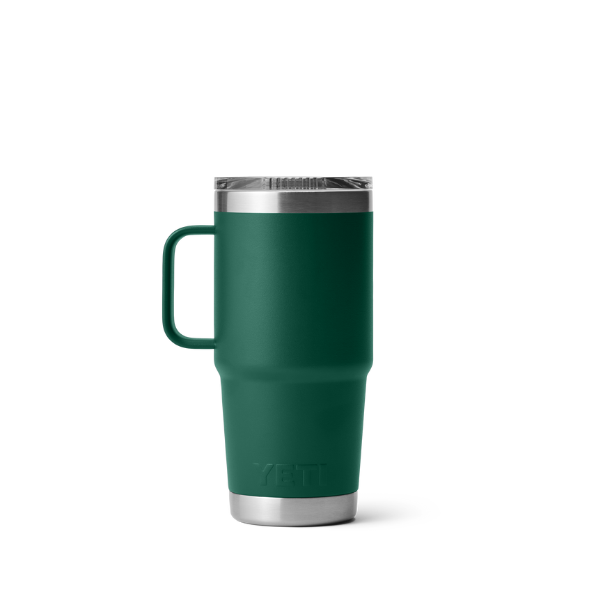 YETI Rambler® 20 oz (591 ml) Travel Mug Black Forest Green