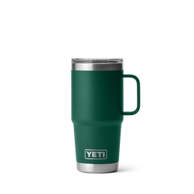 YETI Rambler® 20 oz (591 ml) Travel Mug Black Forest Green