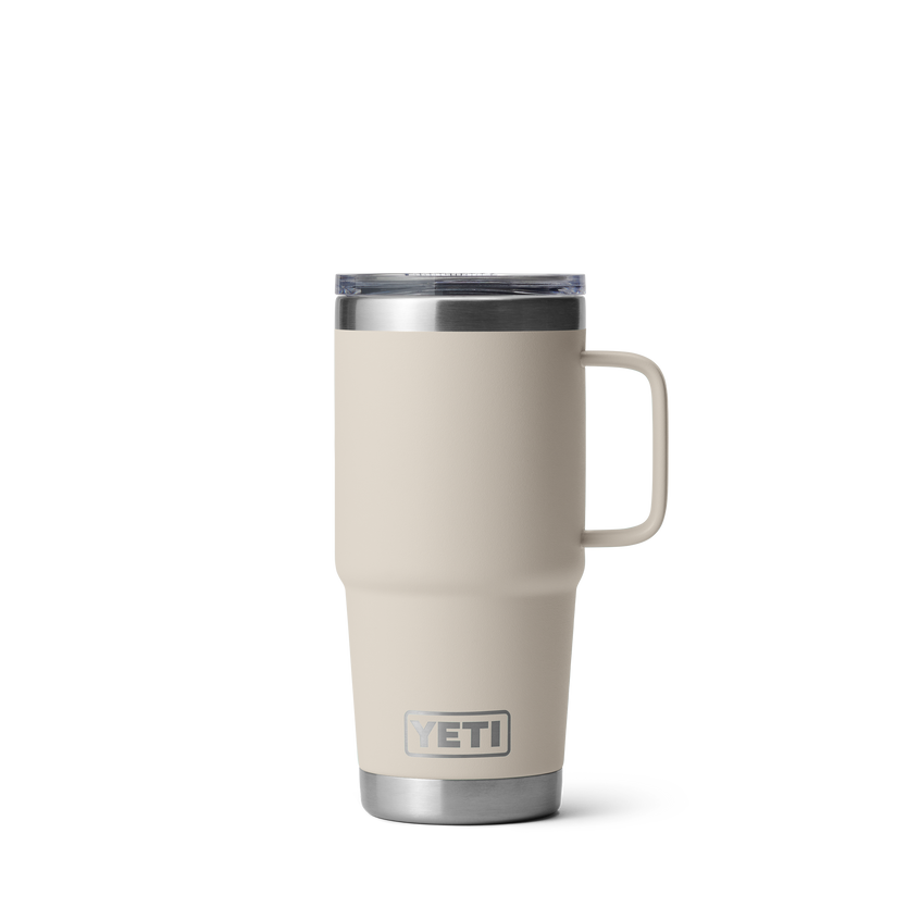 YETI Rambler® 20 oz (591 ml) Travel Mug Cape Taupe