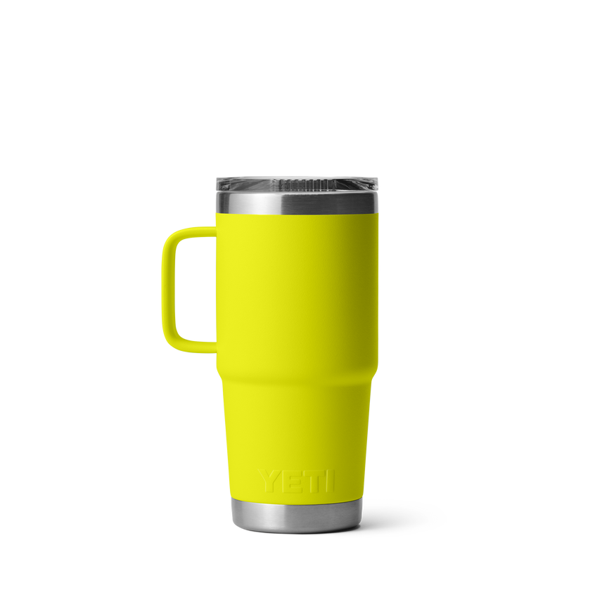 YETI Rambler® 20 oz (591 ml) Travel Mug Firefly Yellow