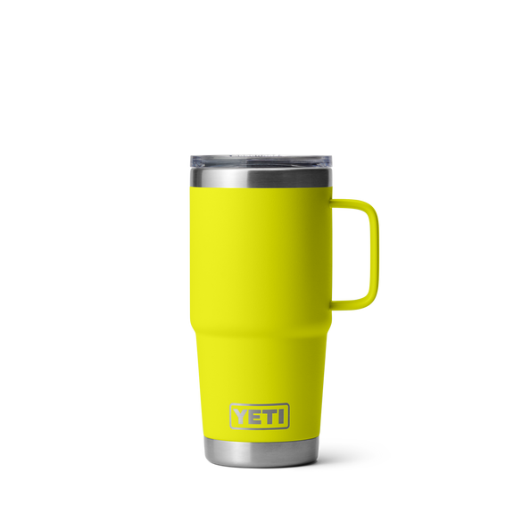 YETI Rambler® 20 oz (591 ml) Travel Mug Firefly Yellow