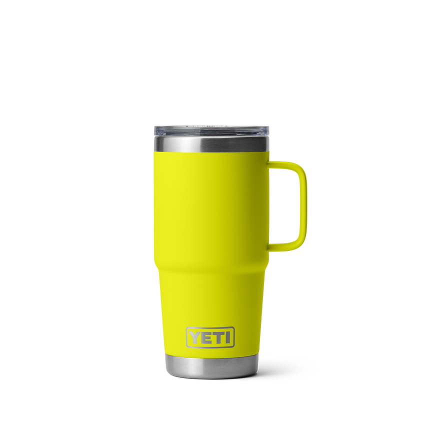 YETI Rambler® 20 oz (591 ml) Travel Mug Firefly Yellow
