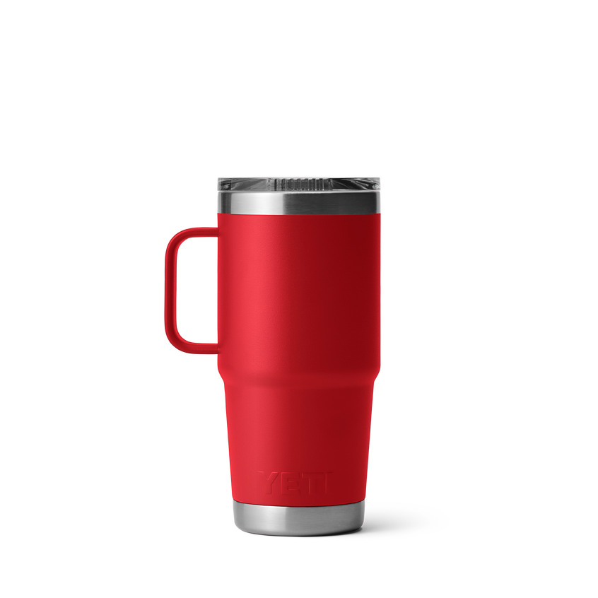 YETI Rambler® 20 oz (591 ml) Travel Mug Rescue Red