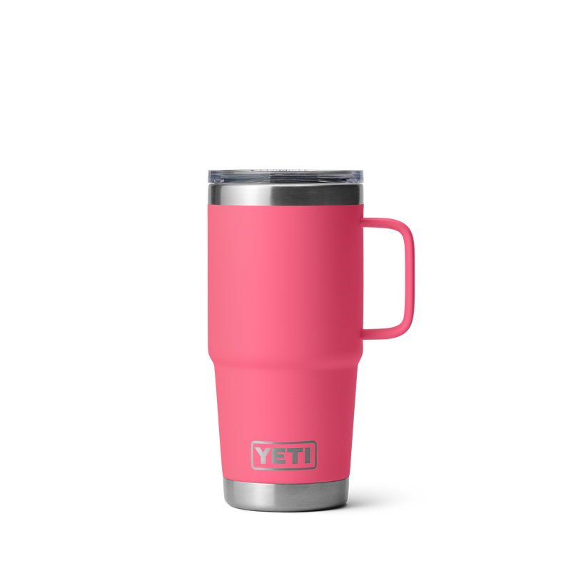 YETI Rambler® 20 oz (591 ml) Travel Mug Tropical Pink