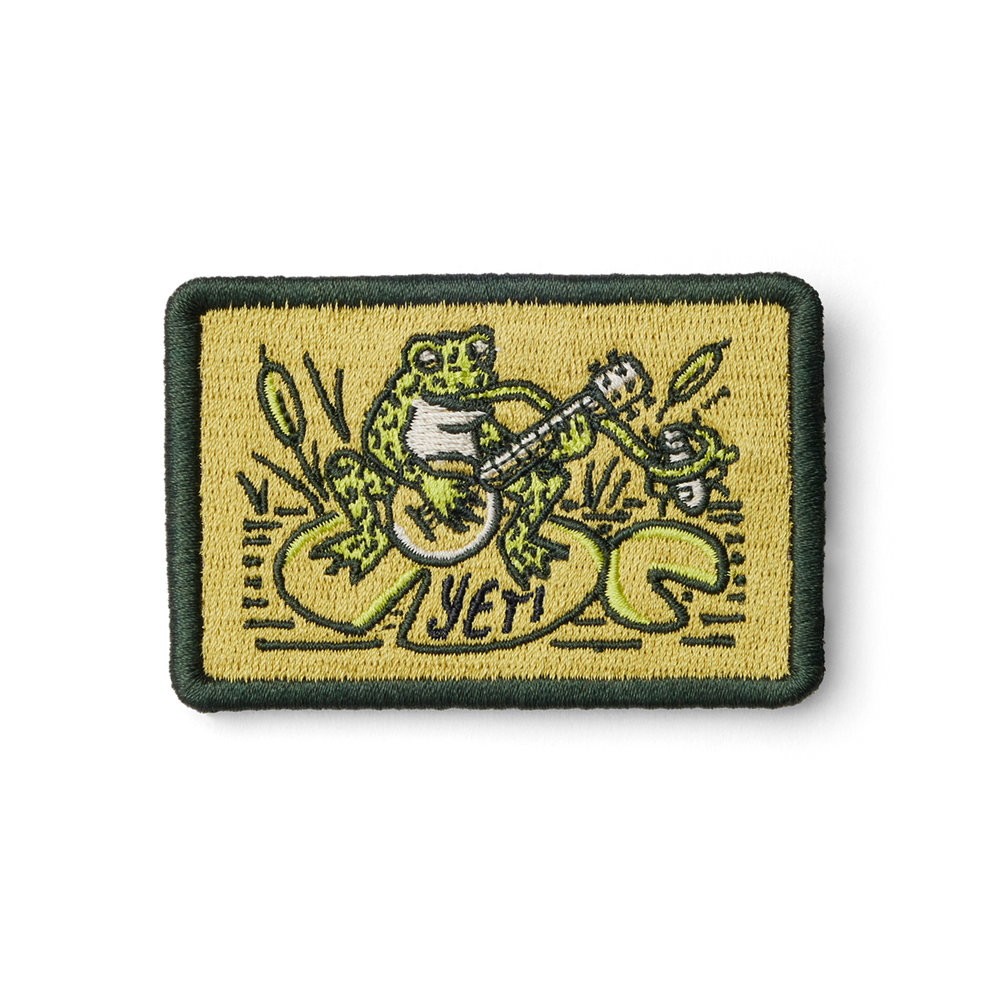 YETI Collectors Patches Frog Songs
