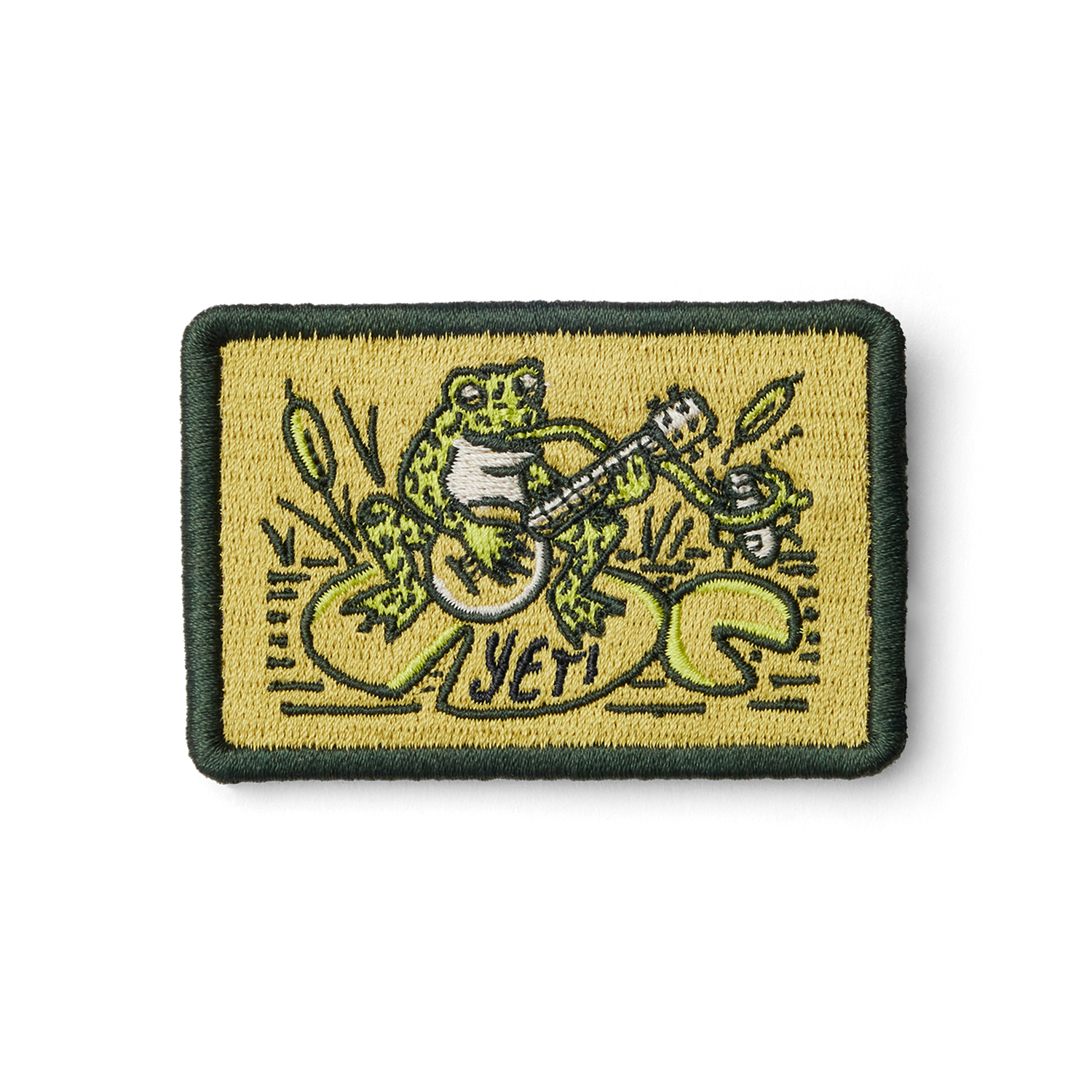 YETI Collectors Patches Frog Songs