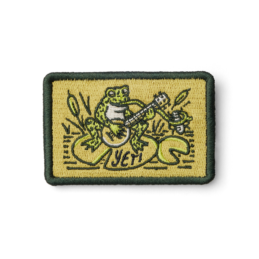 YETI Collectors Patches Frog Songs
