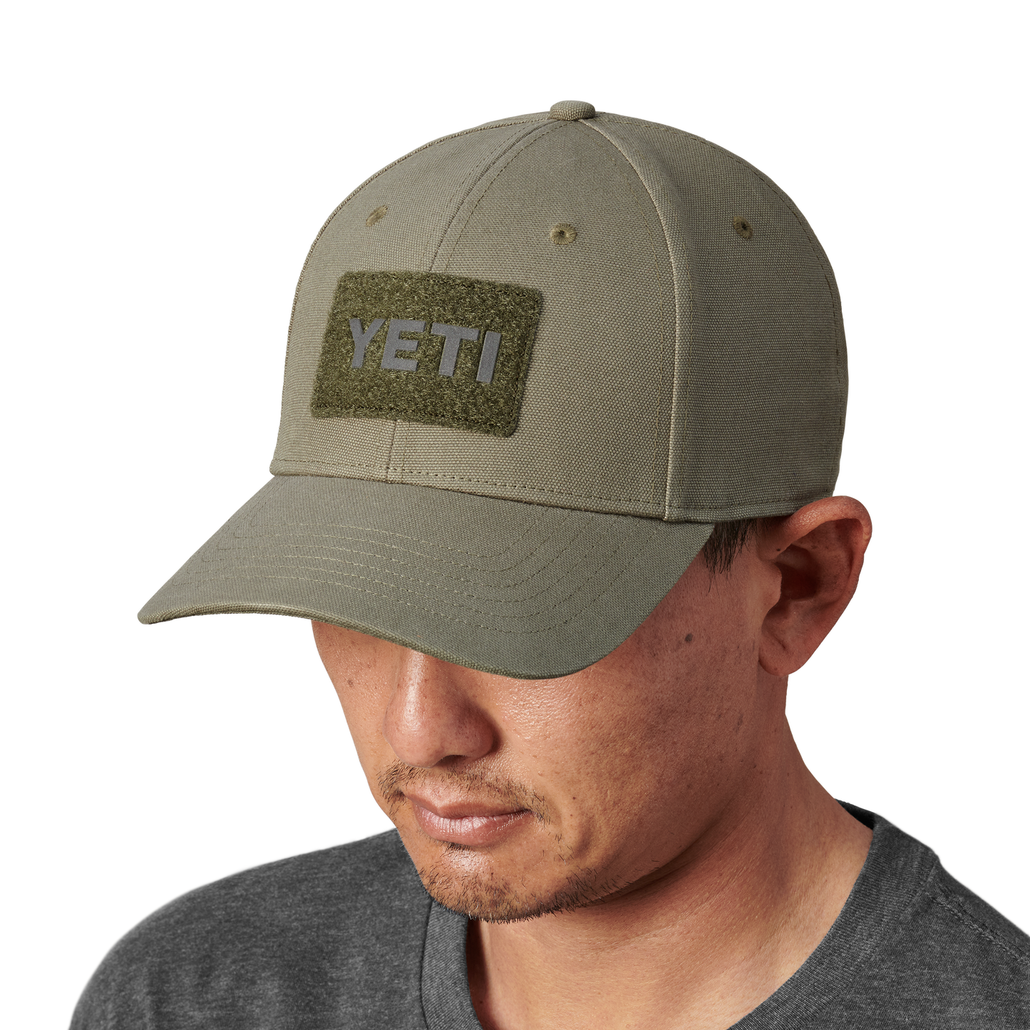 YETI® Velcro Badge Hat Highlands Olive Highlands Olive