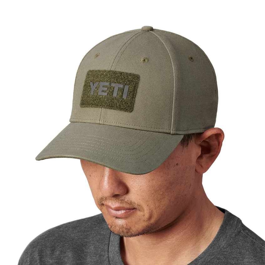 YETI® Velcro Badge Hat Highlands Olive Highlands Olive