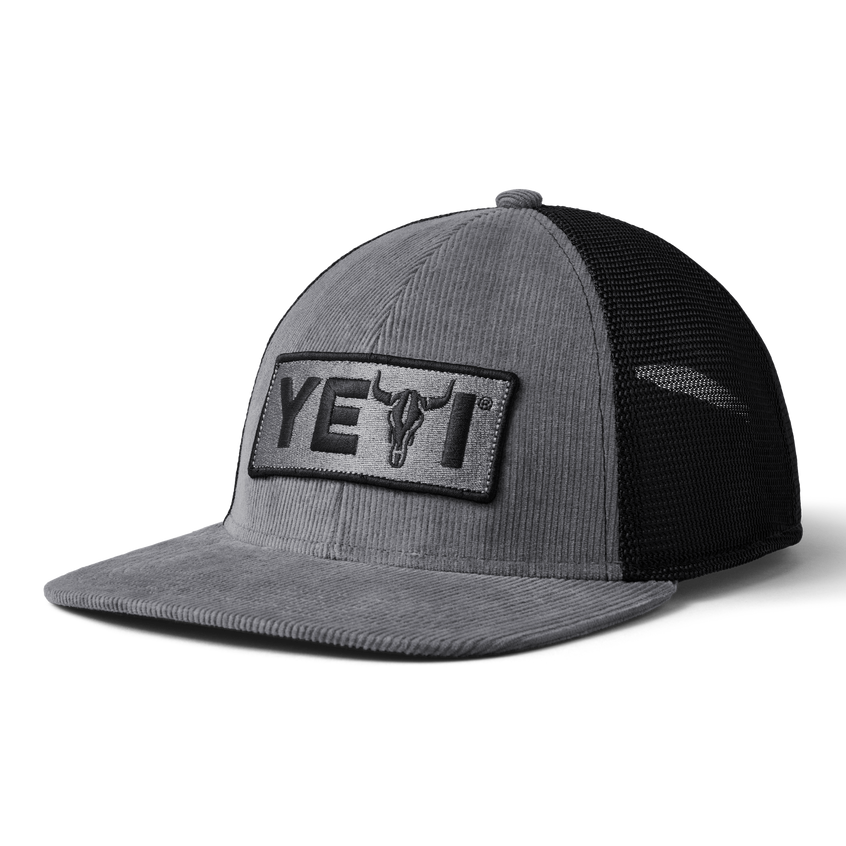 YETI YETI® Steer Flat Brim Hat Grey