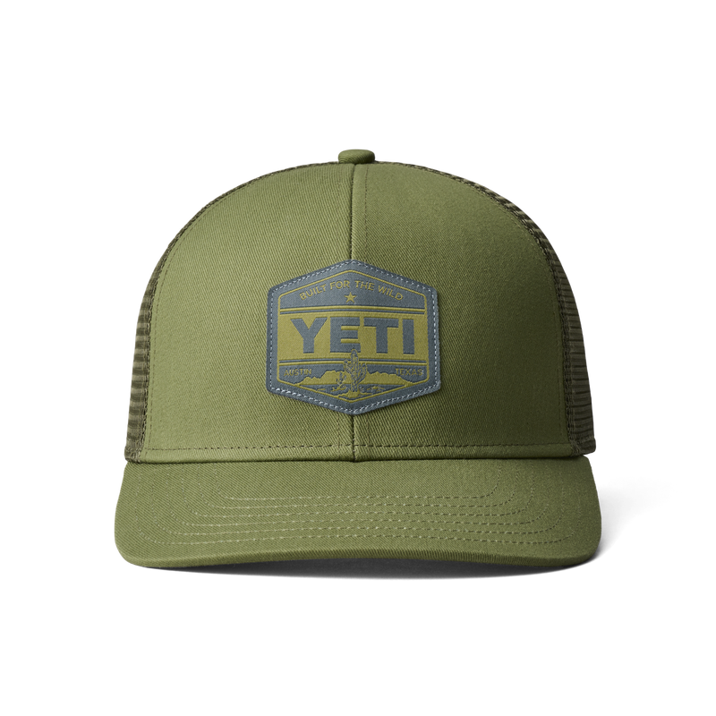 Trucker Hat Dark Moss Olive