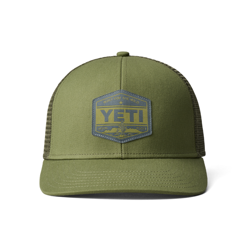 Trucker Hat Dark Moss Olive