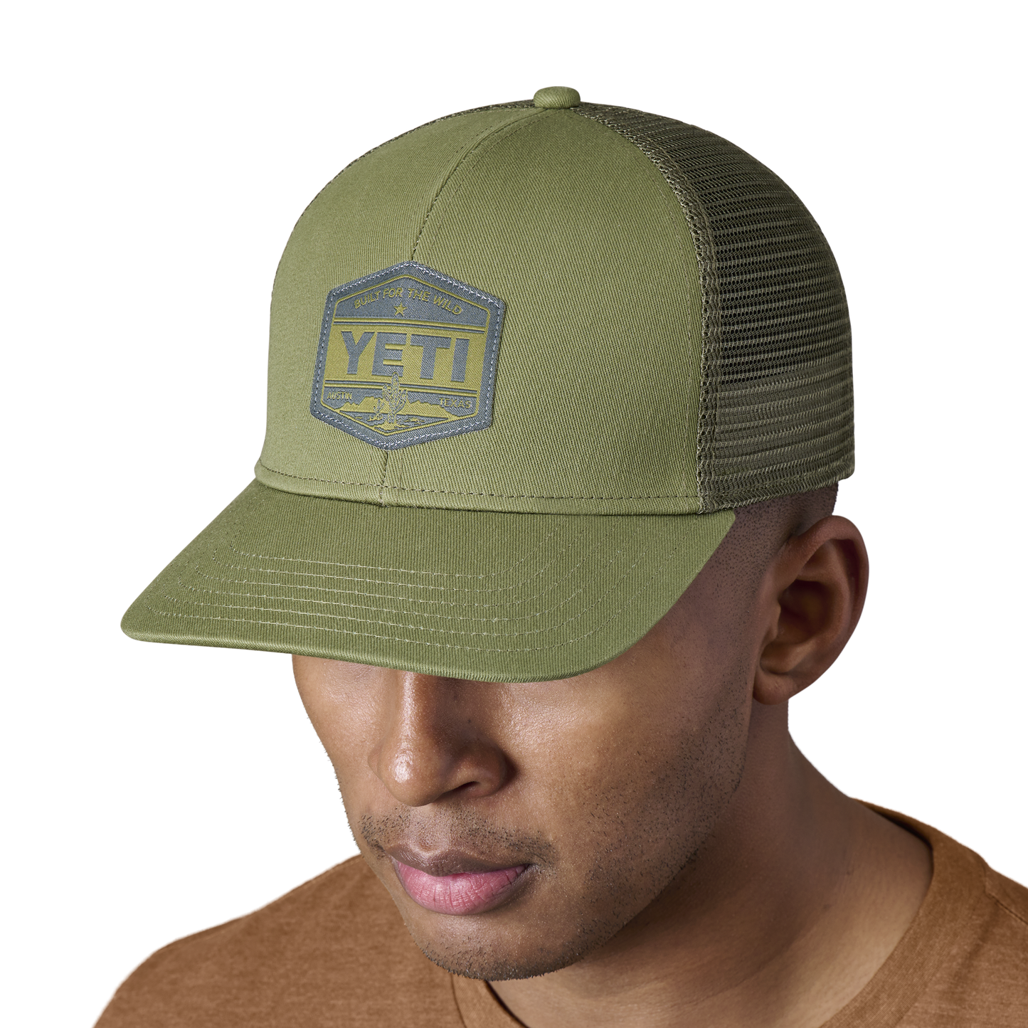 Trucker Hat Dark Moss Olive