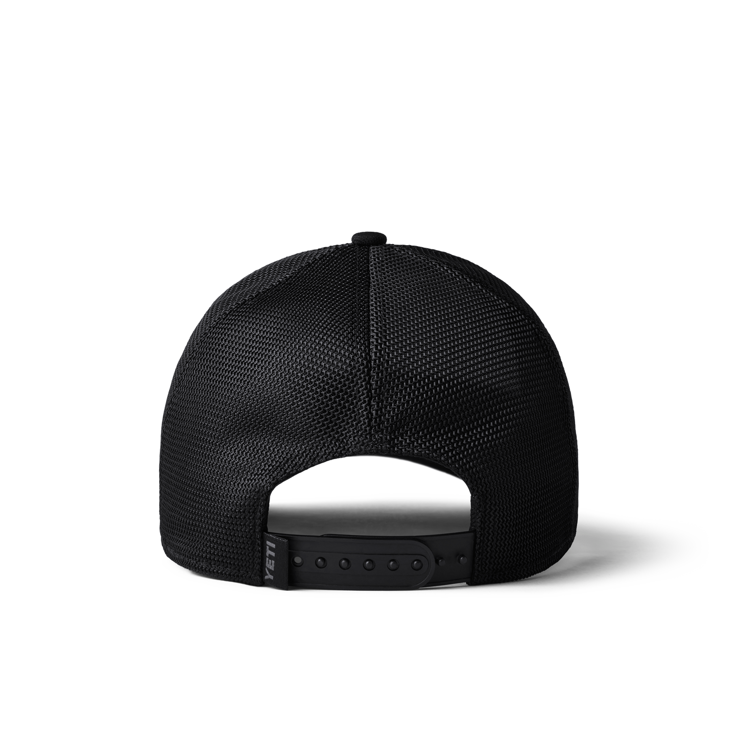 YETI Core Patch Trucker Hat Black on Black Black