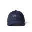 YETI Core Patch Trucker Hat Navy on Navy Navy