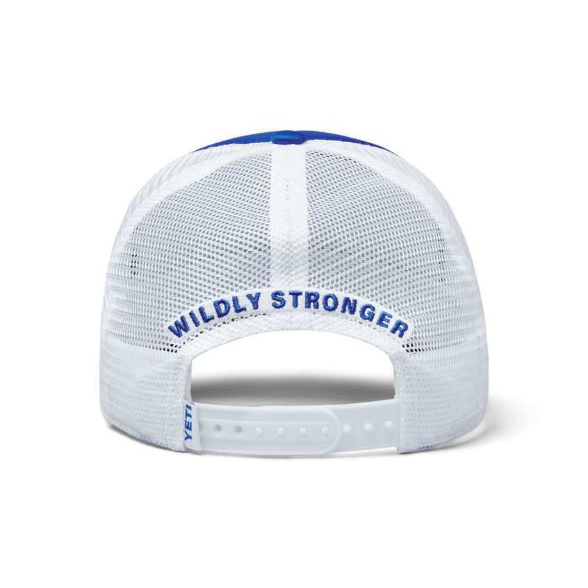 YETI Coolers® Mid Pro Foam Trucker Hat Blue