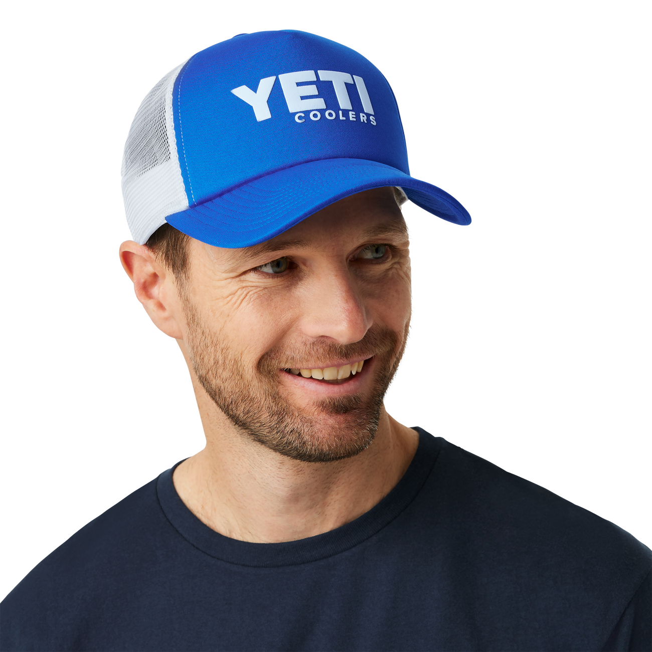 YETI Coolers® Mid Pro Foam Trucker Hat Blue