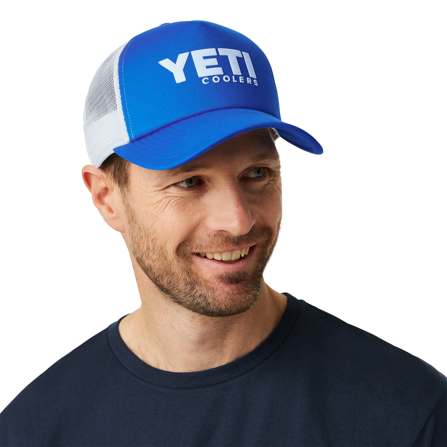 YETI Coolers® Mid Pro Foam Trucker Hat Blue