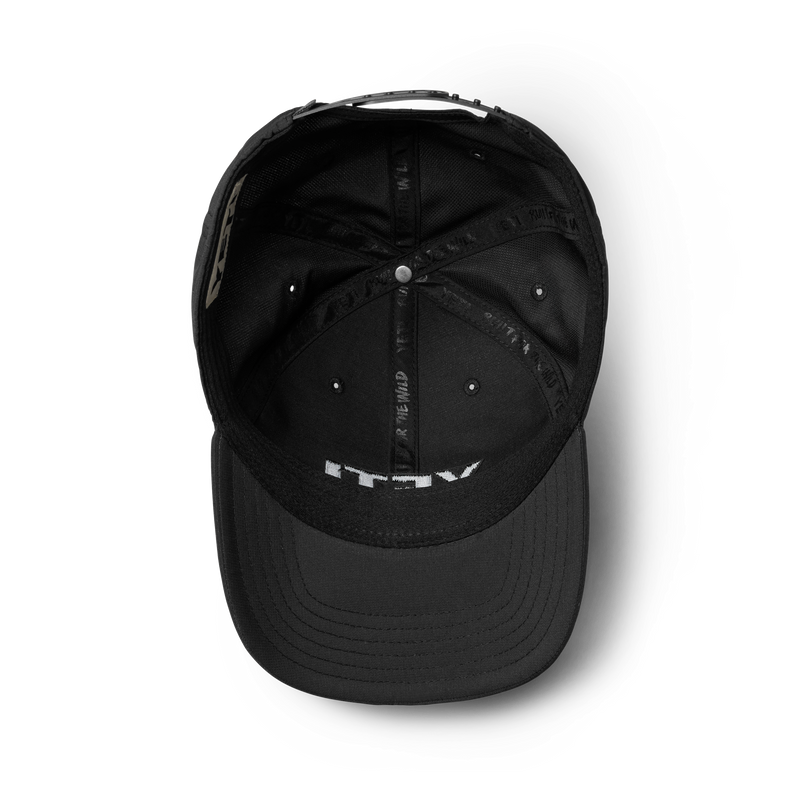 YETI YETI® Logo Performance Baseball Cap Black Black