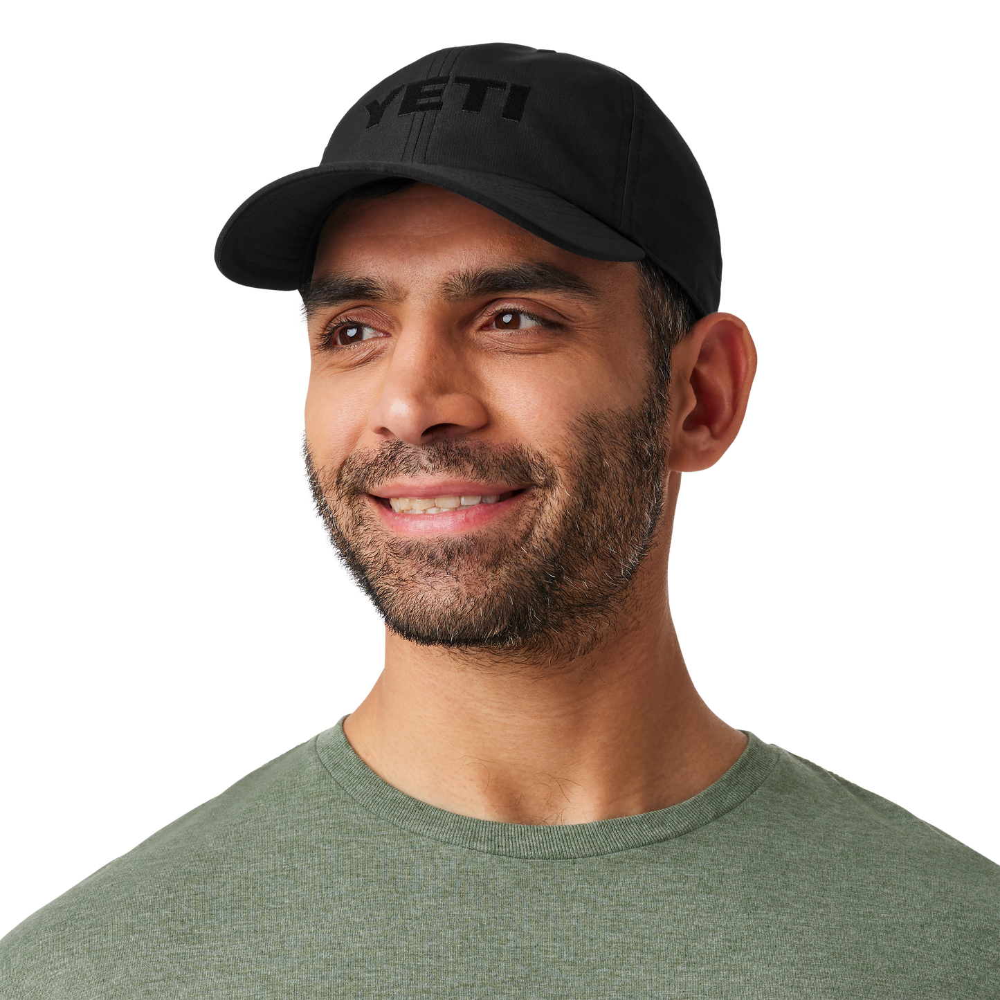 YETI YETI® Logo Performance Baseball Cap Black Black