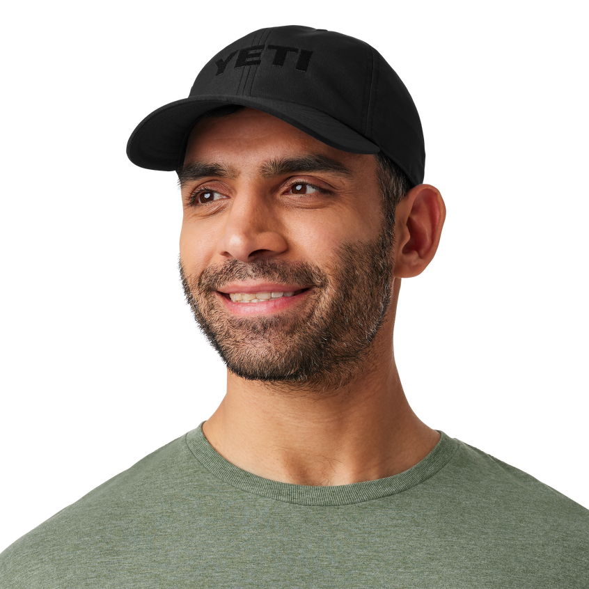 YETI YETI® Logo Performance Baseball Cap Black Black