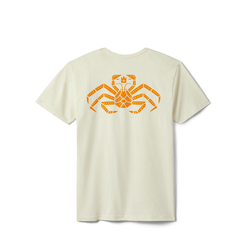 YETI King Crab Short Sleeve T-Shirt Natural