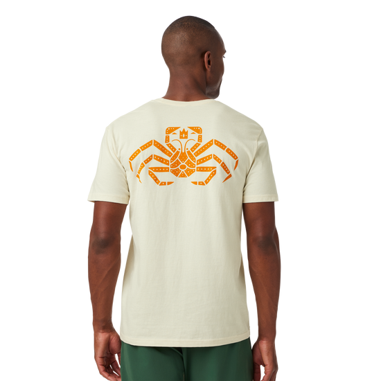 YETI King Crab Short Sleeve T-Shirt Natural