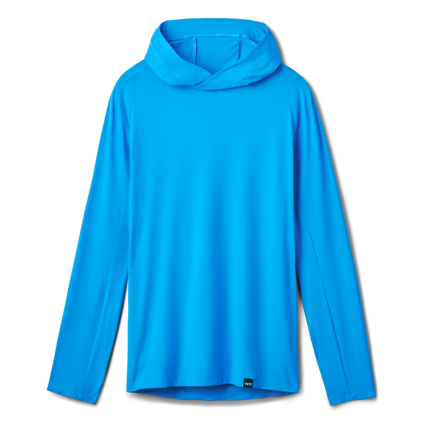 YETI Men's Hooded Ultra Lightweight Sunshirt Blue