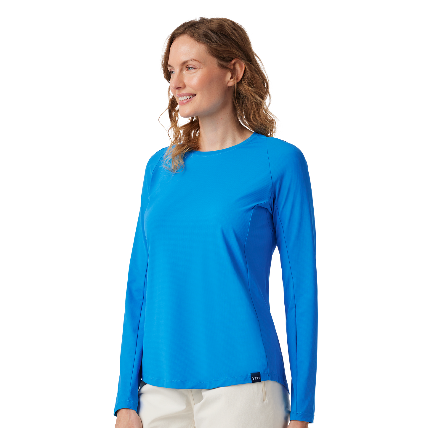 Women's Crew Neck Ultra Light Sunshirt Blue L