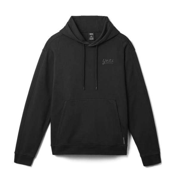 YETI® Script Built for the Wild Fleece Hoodie Black